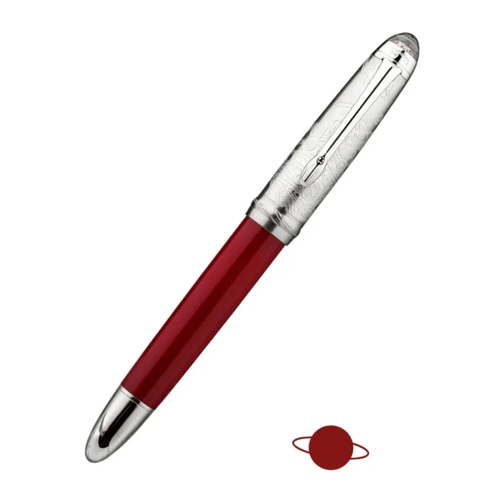 HONGDIAN CA35 Creative Fountain Pen Aerospace Military Industry Joint Limited Edition Pen Long Knife Nib Student Writing Gift
