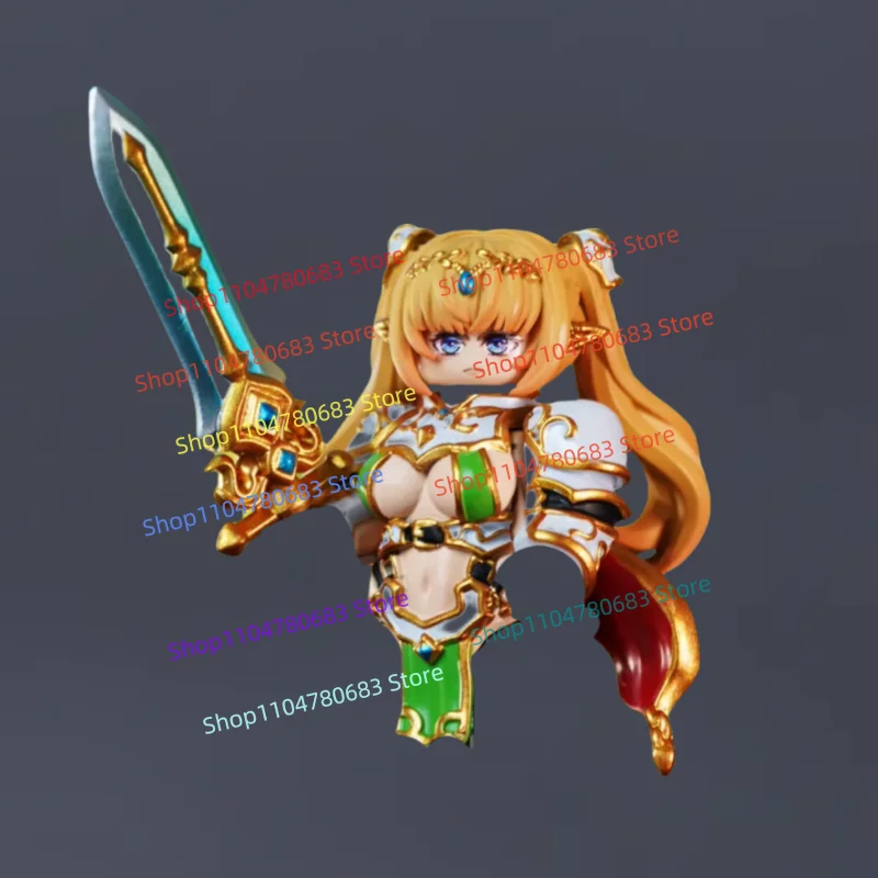 

MOC Building Block Elf Swordsman Miniature Doll Cartoon Anime Assembly Model Ornament Educational Toy Gift Collectible