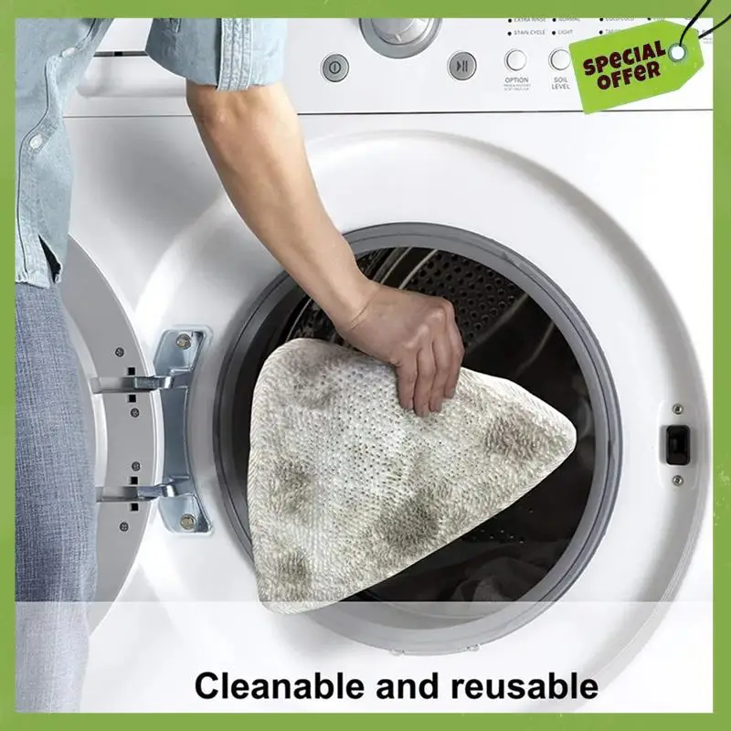 ABGP-For VILEDA أغطية بديلة لمنظف البخار، قماش بديل من الألياف الدقيقة، ممسحة