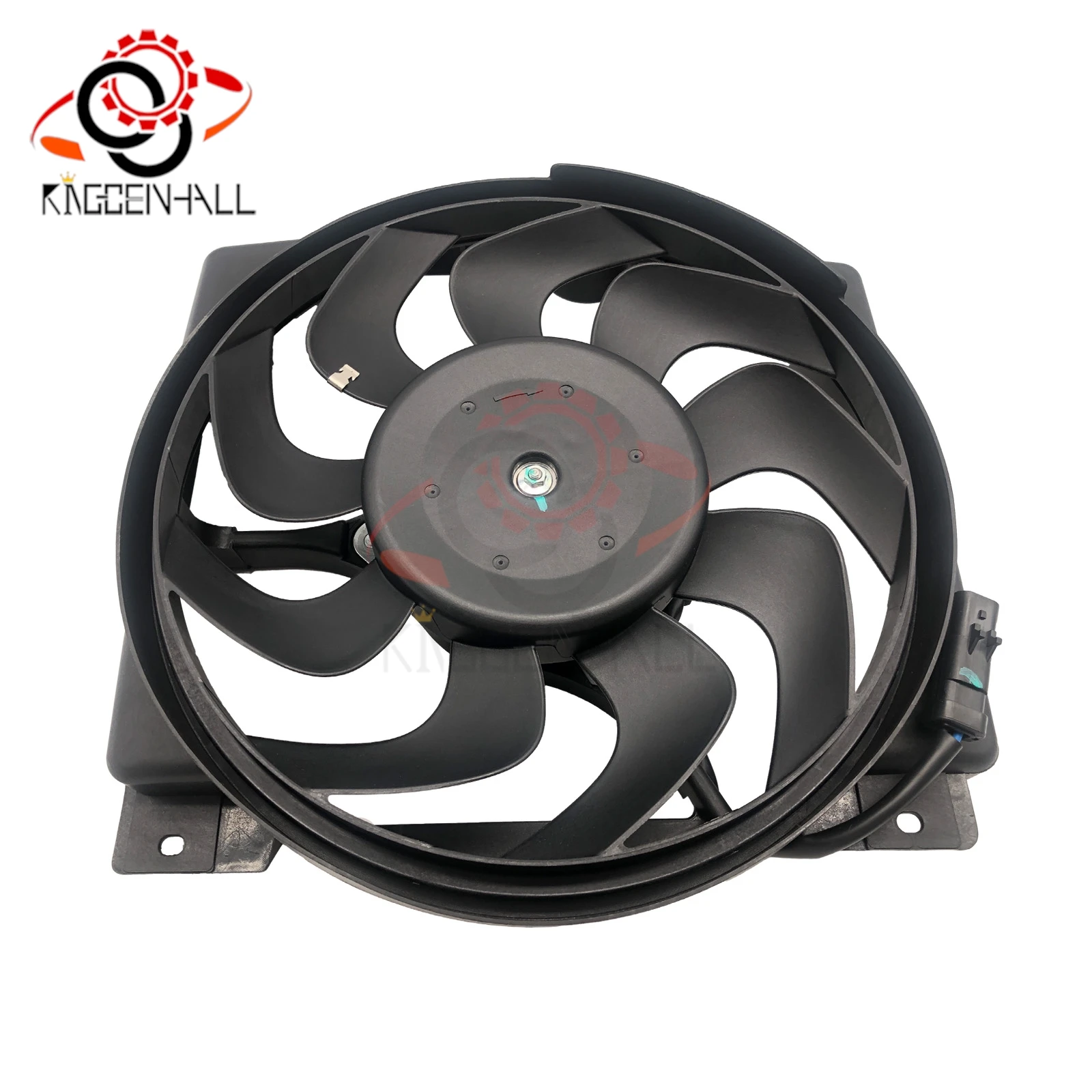 Car Electric Cooling Radiator Fan Assembly Compatible with Jeep Cherokee 4.0L 1997-2001 CH3115106 52028421 52028337AB 52028337AC