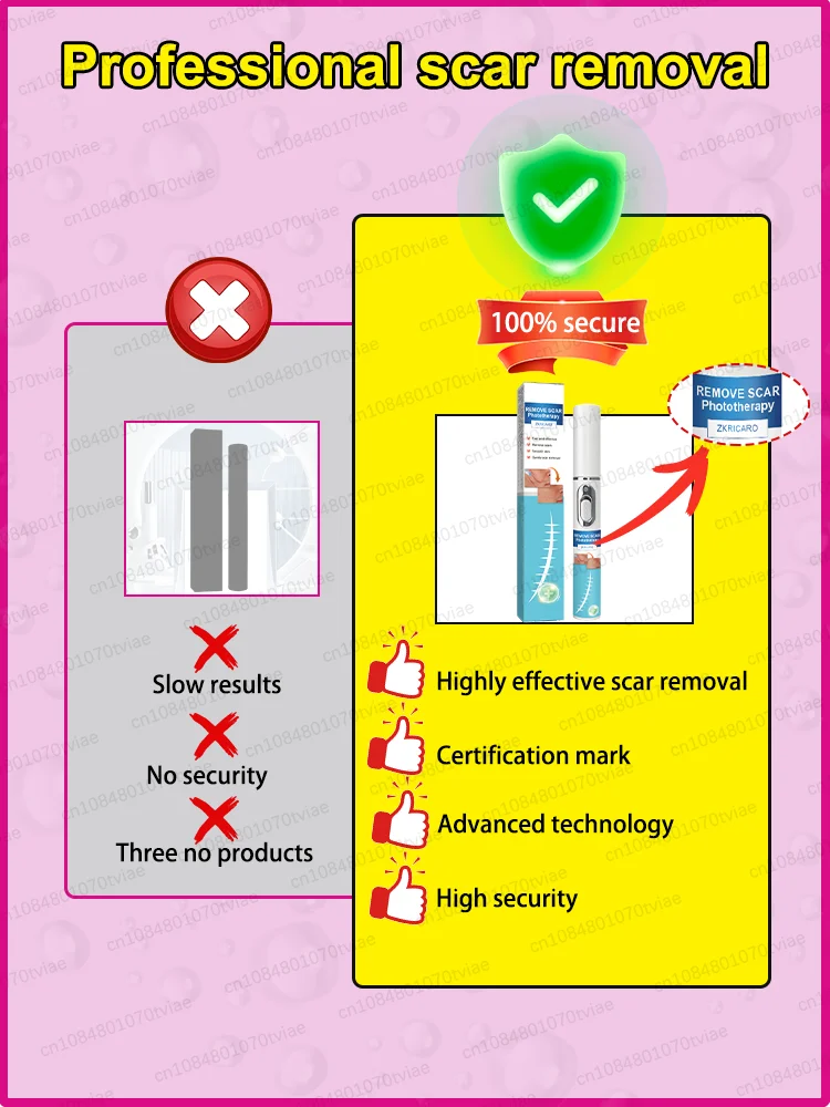 Laser scar repair products