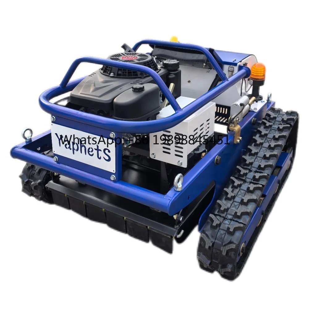 2025 Blade Not Install One Engine Brushless Drive Motor 550mm 800mm Remote Control Mower Grass Cutting Machine