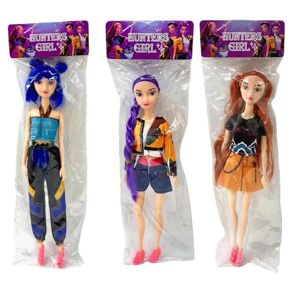 Mu lectas de dansadores de demonios Kpop de 11 pulgadas، figuras de acti de juguete Rumi Mira Zoey، hermosa princesa، mualecas de