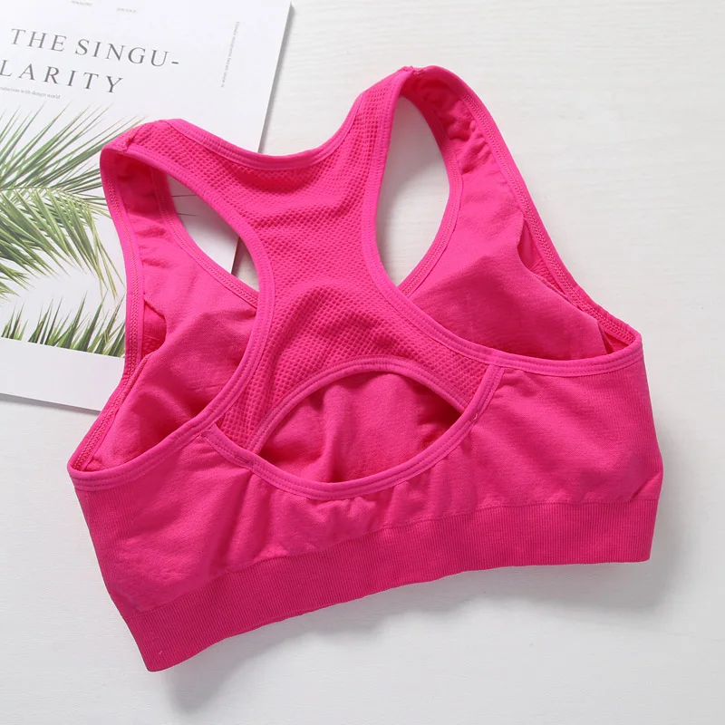 Women Sports Underwear Fashion Beauty Back Yoga Fitness Refreshing Wrapped Chest Underwear Hive Shockproof Sports Bra