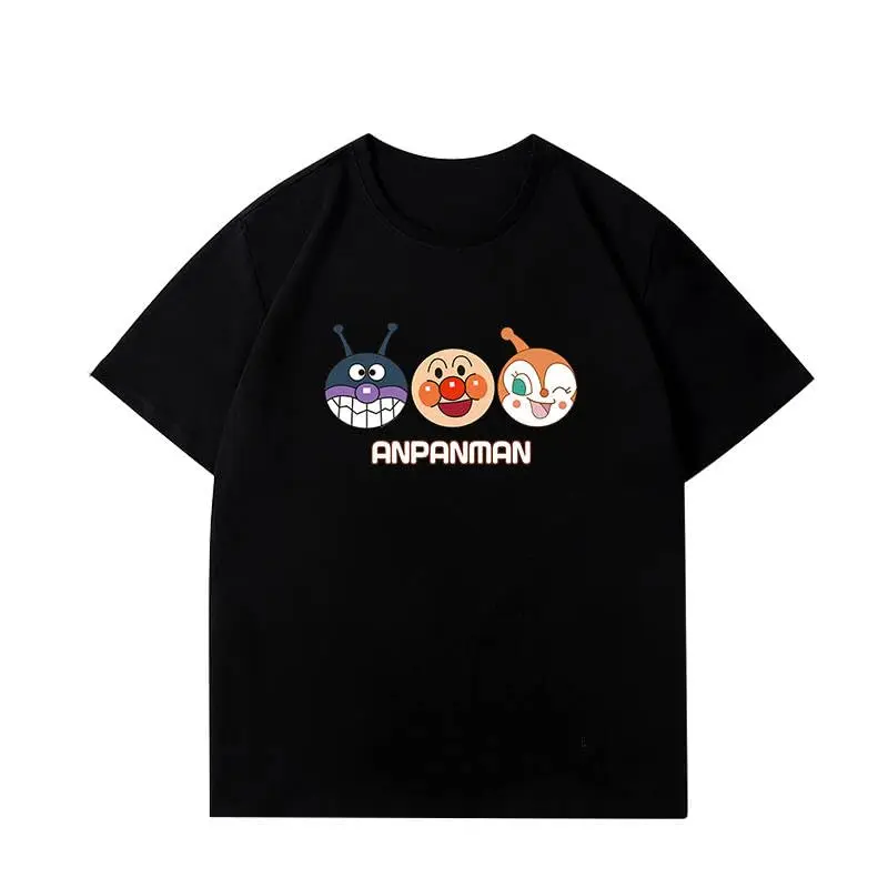 Sommer Brot Superman Kurzarm männer und frauen T-Shirt Cartoon Anime Lose Große Größe Paar Baumwolle Sport T-Shirt