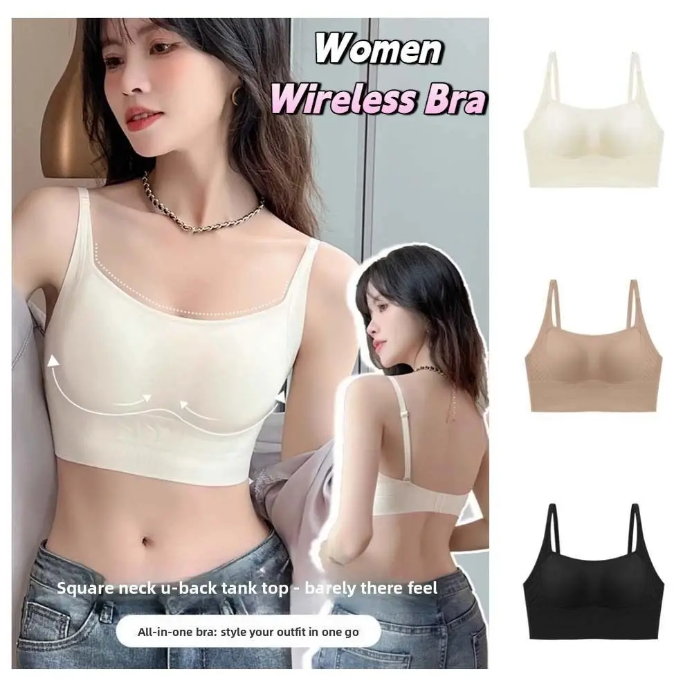 Comfortable Women Wireless Seamless Bra Anti-sagging Push Up Underwear Close-fitting Brassiere For Women