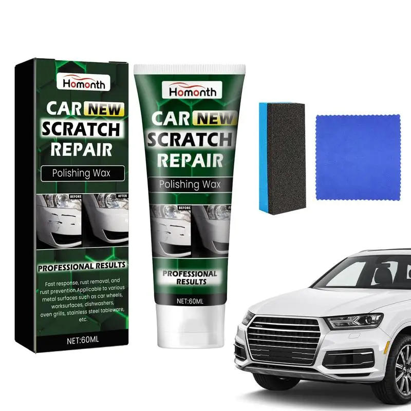 Scratch Remover For Vehicles 100ml Auto Paste Polishing Wax Scratch Eraser Kit Car Care Kit Grinding Repair Agent For RVs Trucks