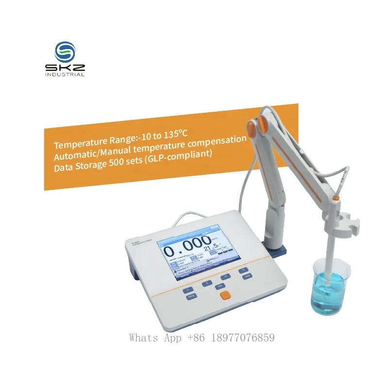 

Lab EC400F Benchtop Water Quality Analyzer Cost-Effective Conductivity/TDS/Salinity/Resistivity Meter Model Water Quality Tester