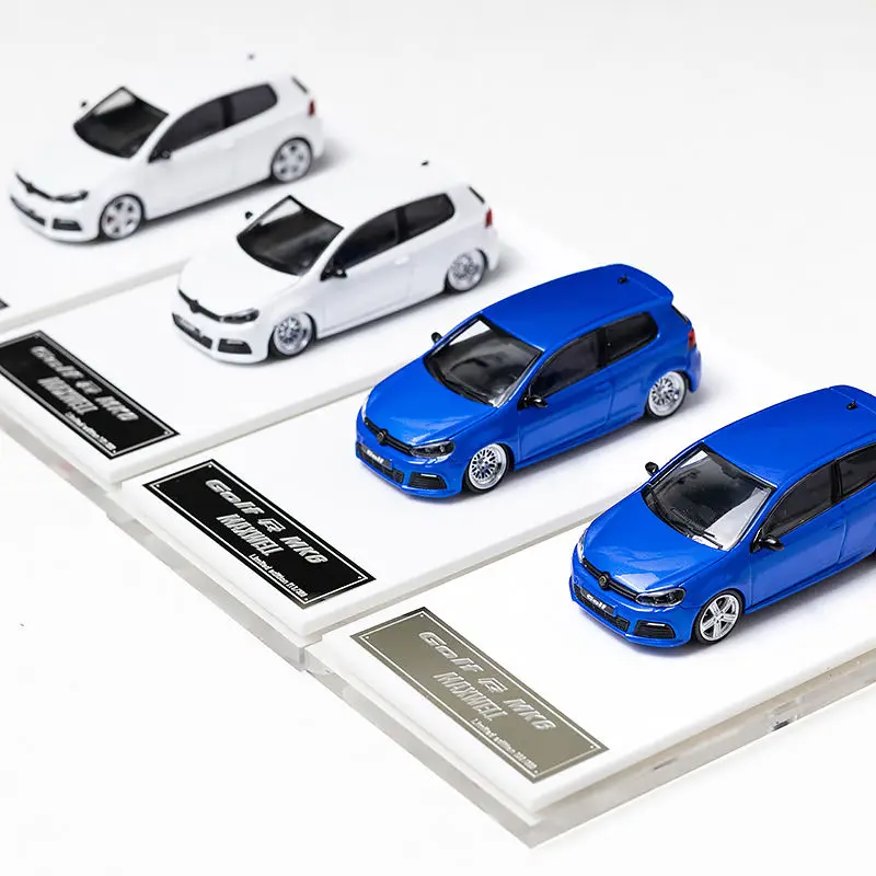 

Литой под давлением Maxwell масштаб 1:64 Северная выставка, ограниченная серия VW GOLF GTI MK6, модель автомобиля из сплава, Коллекционная игрушка, подарок, сувенир