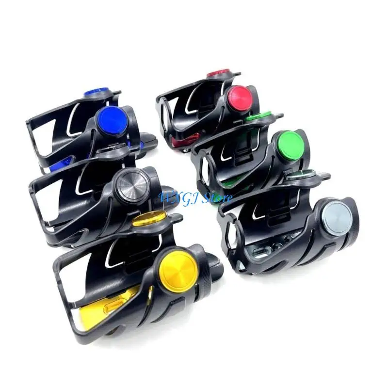 

37JE Practical Bottle Holder Secure Beverage Holder Plastic for Golf Cart & Scooters