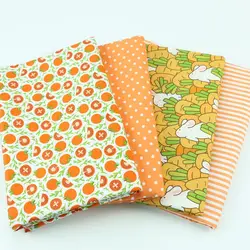 New Rabbit Carrot Stripe Dot Print Diy Patchwork Cloth For Quilting Baby Cribs Cushions Dress Sewing Tissus Cotton Fabric Tecido