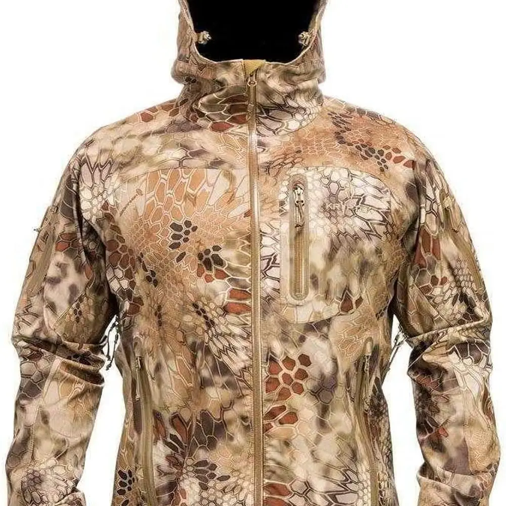 

Мужская трехслойная камуфляжная куртка Kryptek Koldo с вентиляционными отверстиями для охоты и приключений на открытом воздухе