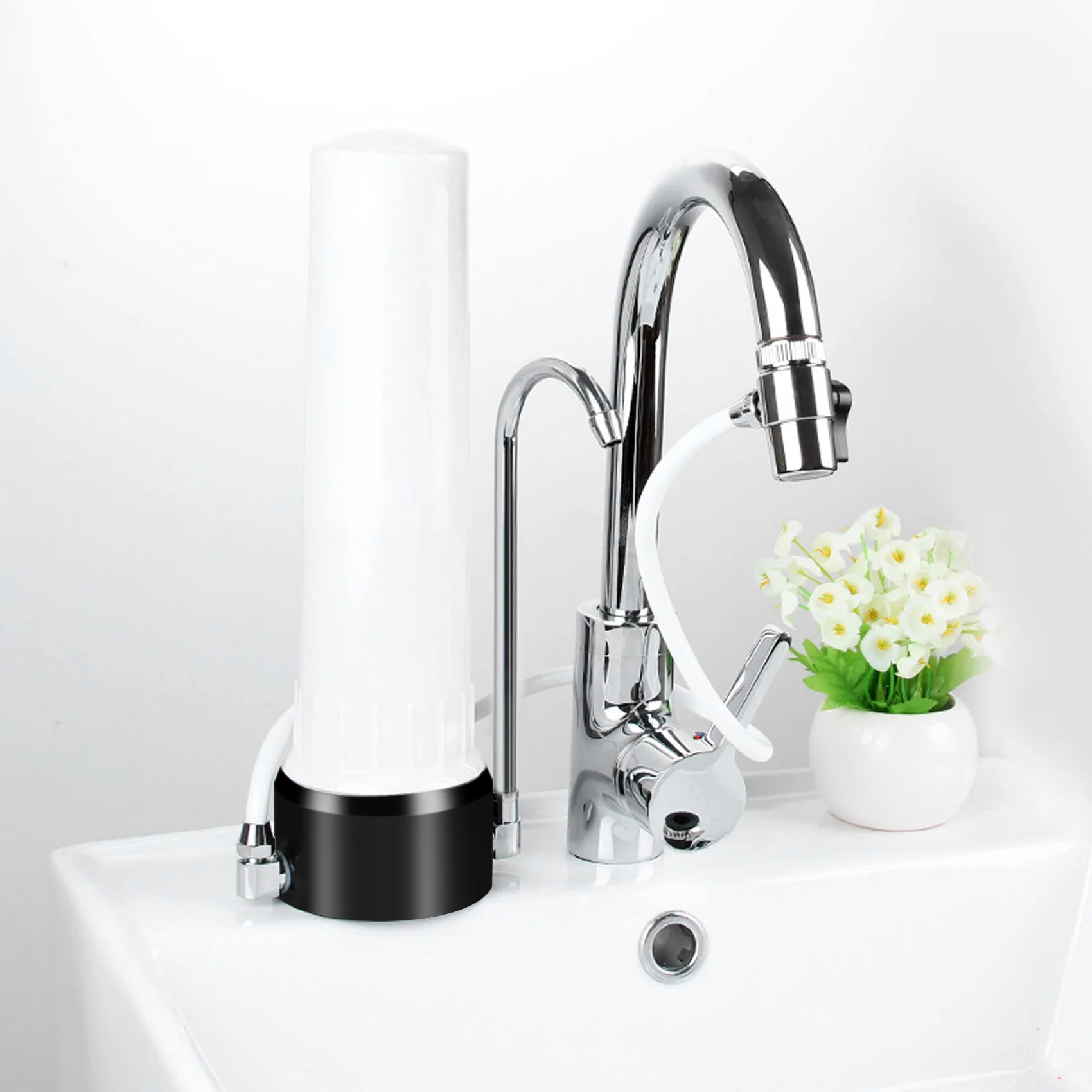 Luftreiniger Kalzium Sulfit Haushalt Küche Wasserfilter Desktop Wasserreiniger Alkalisches Wasser