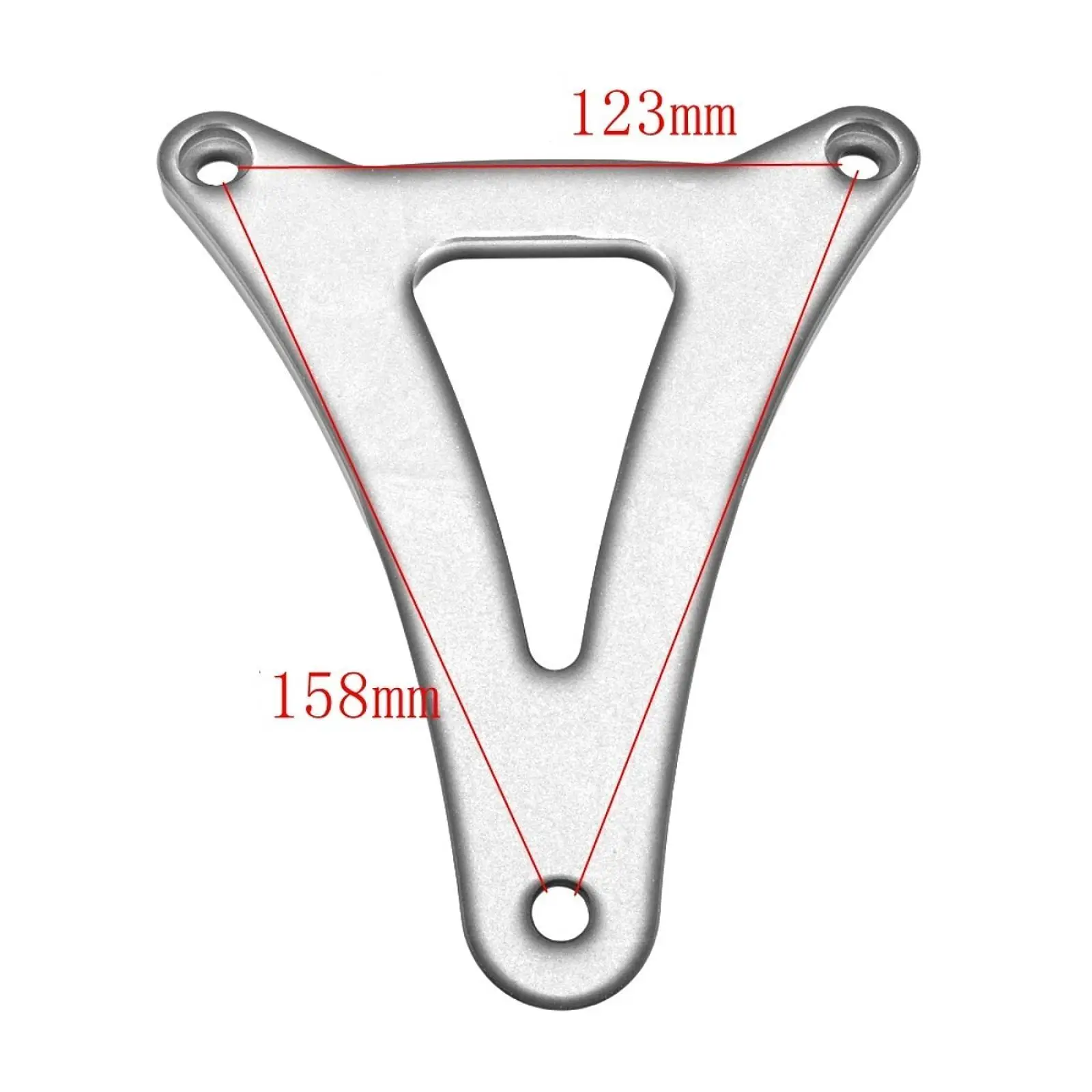 دعامة تحويل المصباح الأمامي دعامة الضوء الأمامي K68228 جزء عالي الأداء من سبائك الألومنيوم للدراجة النارية #6