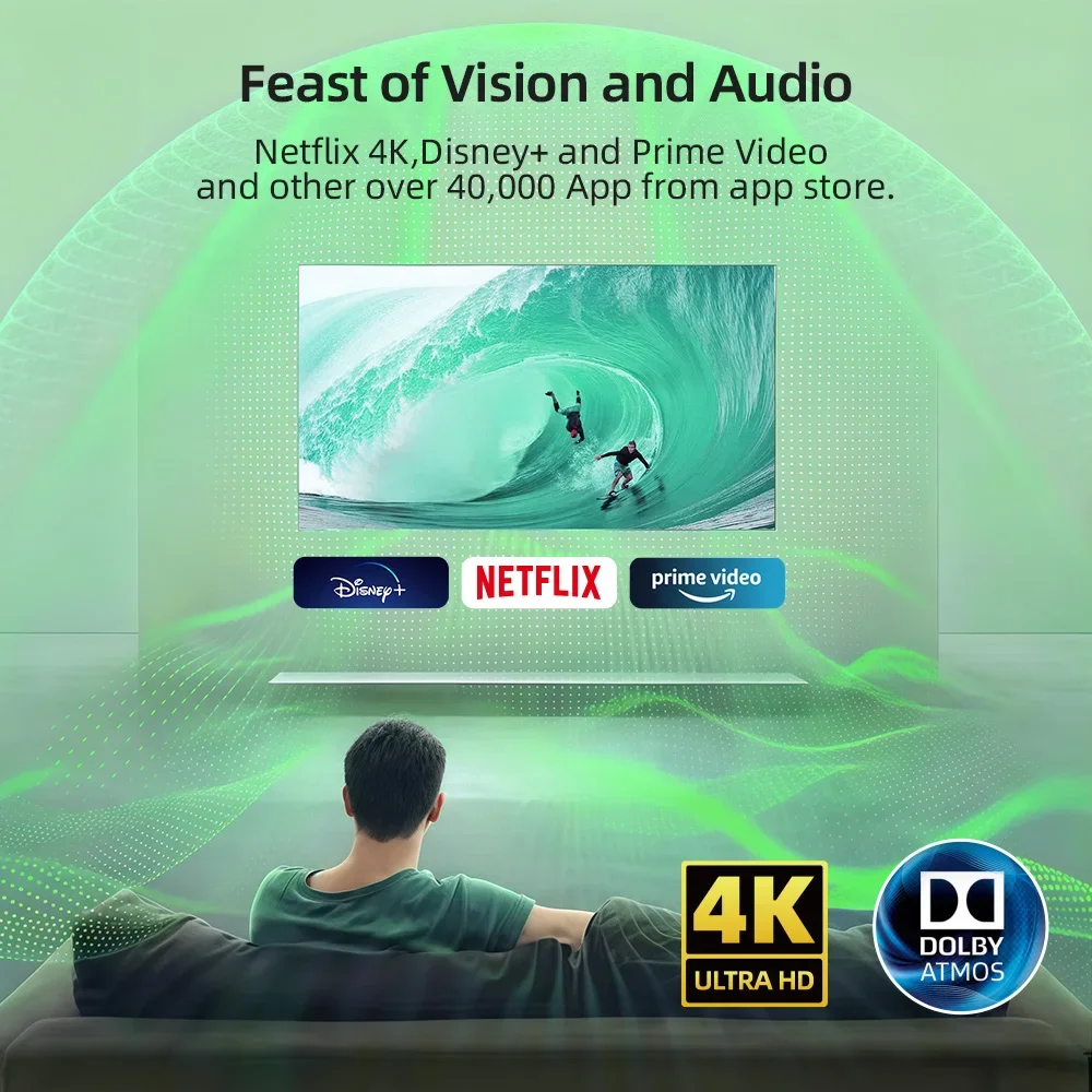 MECOOL MEgo 1 TV Stick Reltek Четырехъядерный процессор 8 ГБ Google Android TV Sticks 4K Dolby Netflix TV Box 2025 Высококачественные консоли