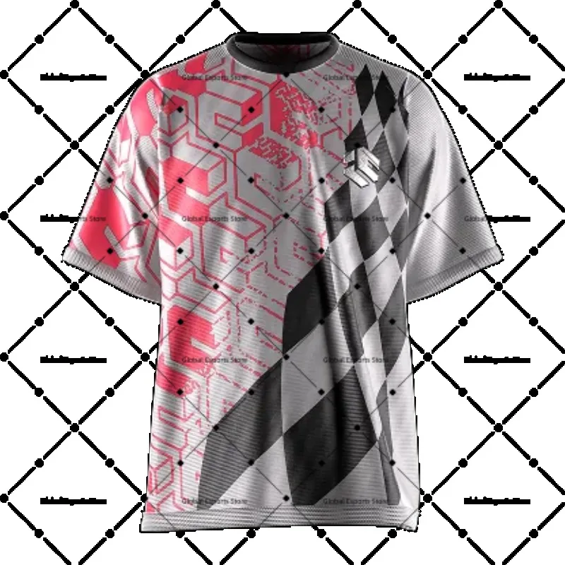 2026 Inner Cirle ESports Club Team Trikot T-Shirt Digitaldruck-Muster Valorant LOL CSGO Kurzarm-T-Shirt
