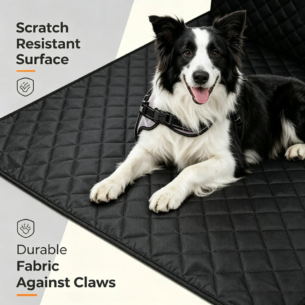 Trunk Cargo Liner for Pet,Thicken Oxford Cloth Trunk Carpet,Waterproof Anti Slip Wear-Resistant Cushion for Dog