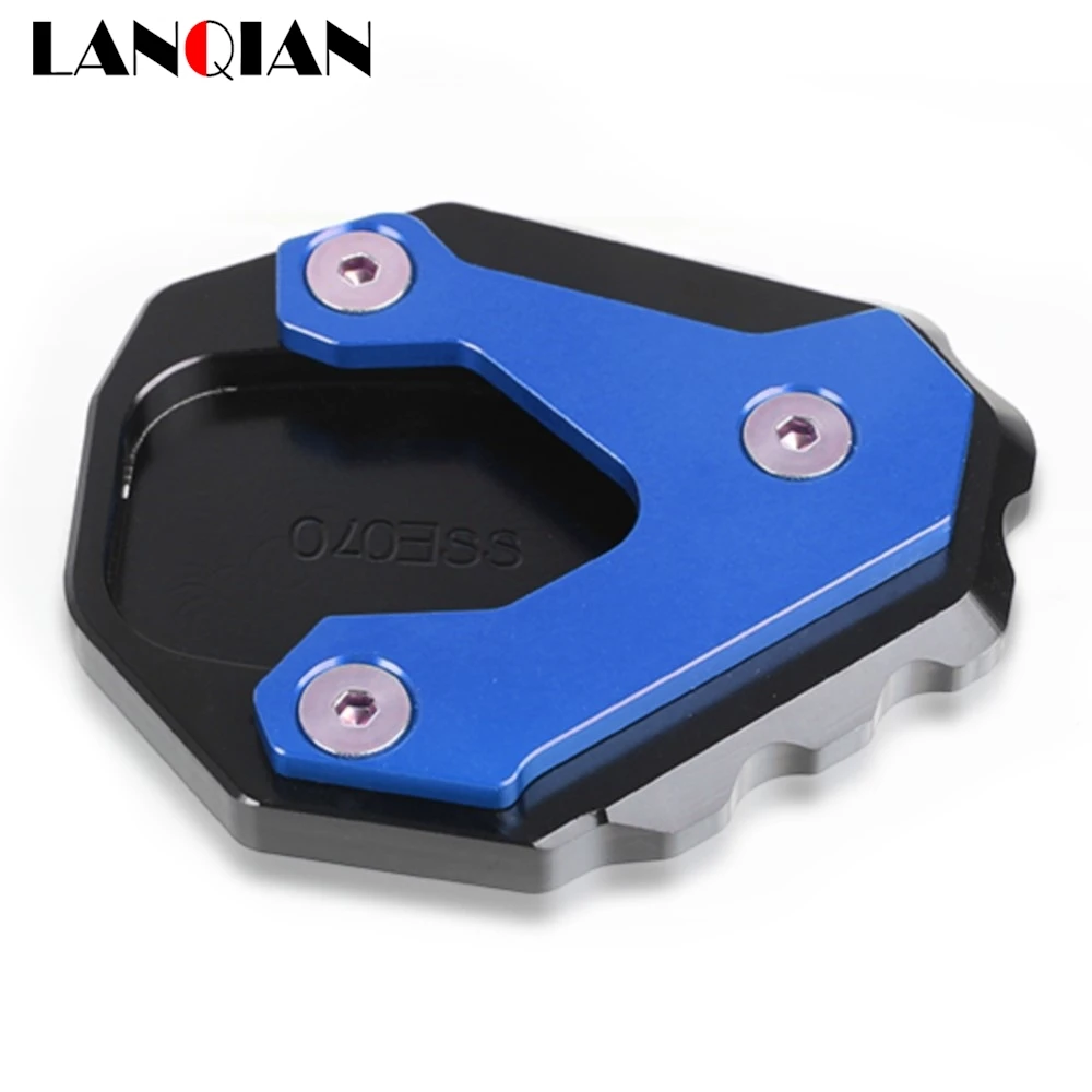 Kickstand Motorcycle Accessories Side Stand Extension Pad Support Plate Enlarge For HONDA CB650R Neo Sports Cafe CBR300R CBR500R