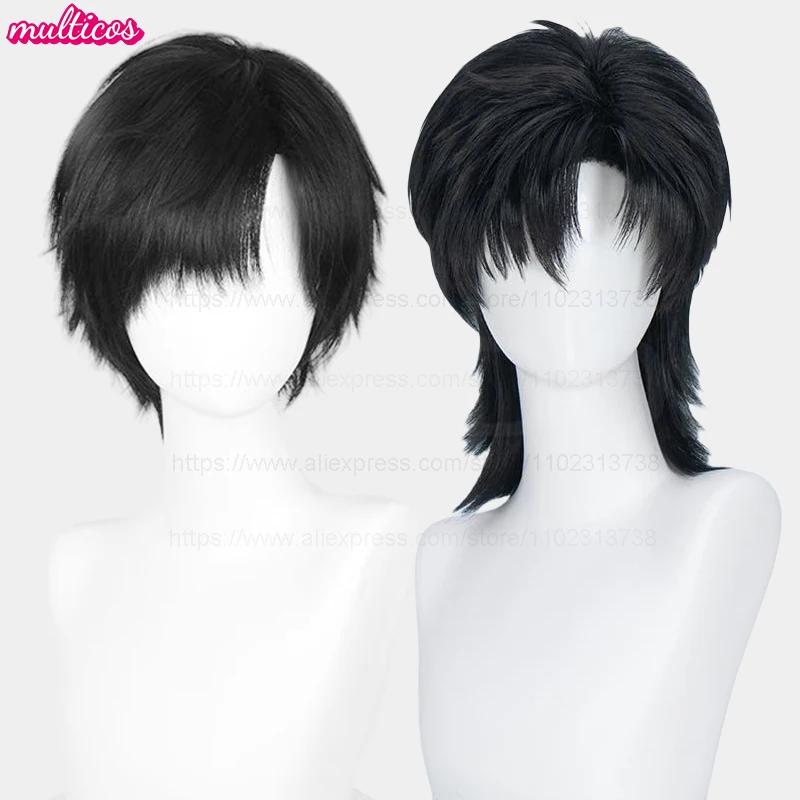 

Zayne Wig Game Love And Deepspace Cosplay Short Black Heat Resistant Synthetic Hair Halloween Party Role Play Anime Wigs +WigCap