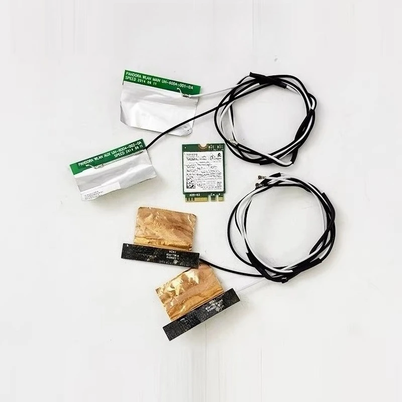 

Оригинальный двухдиапазонный модуль Wi-Fi 3160NGW с поддержкой Bluetooth 4.0 + антенные сигнальные провода для ноутбука Dell Inspiron 14-7447