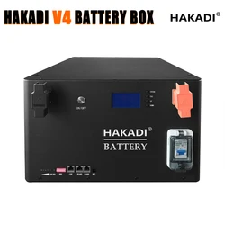 HAKADI 16S 230Ah 16S 280Ah DIY Kit For Solar Energy Storage Home Appliance For 48V 230Ah 280Ah 310Ah 320Ah Boat 200A Smart BMS