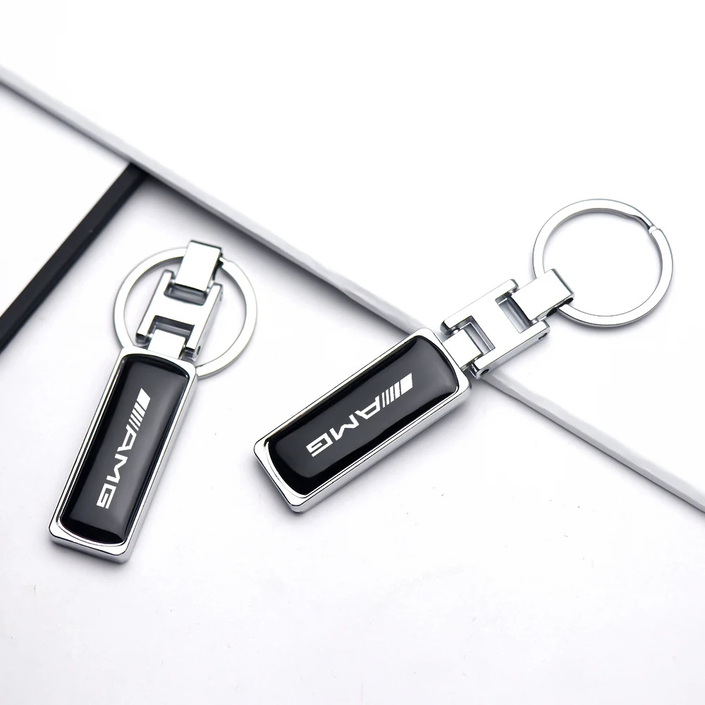 3D Metal Key Chain Car Interior Keychain Key Ring Holder For Mercedes Benz C180 W140 W201 W213 C300 W247 W108 A B C D M S Class