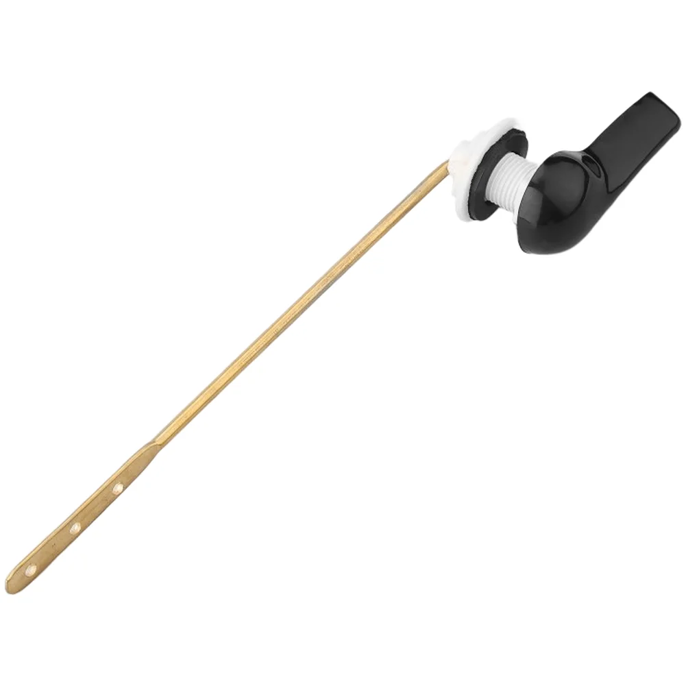 Copper Toilet Wrench with Ergonomic Handle and Side Switch for Tank Flush Valve Adjustment Black Silver Gold Finish