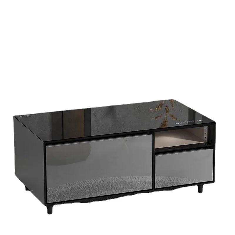 

81L double door, smart home ice bar, Bluetooth stereo, refrigerator coffee table