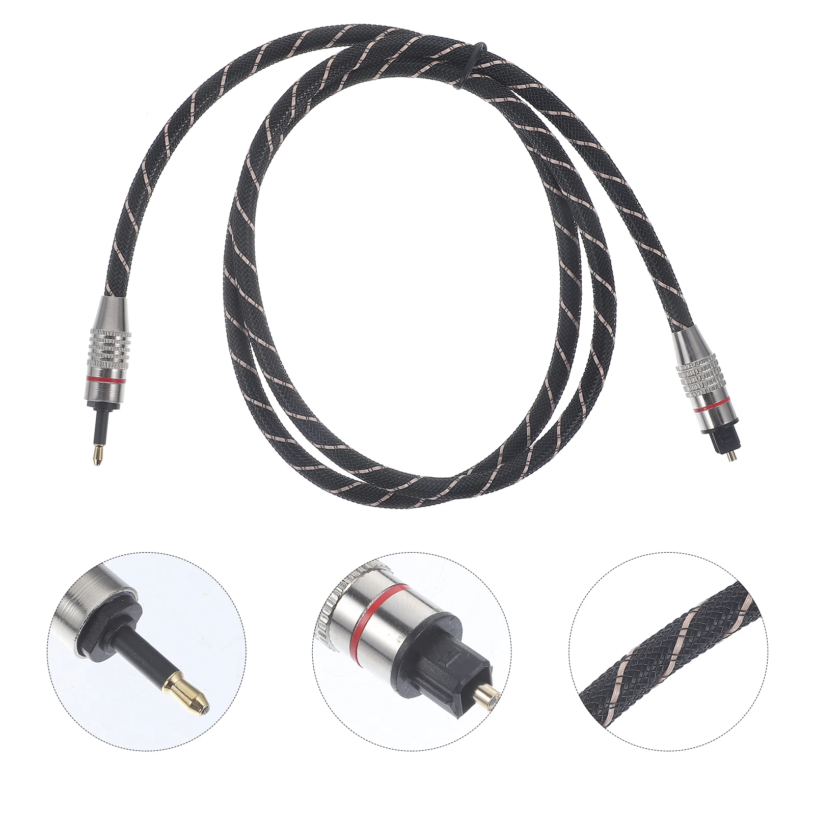 

Digital Optical 5.1 For .1 Channel Compatible With Amplifiers Speakers Fiber Optic Audio