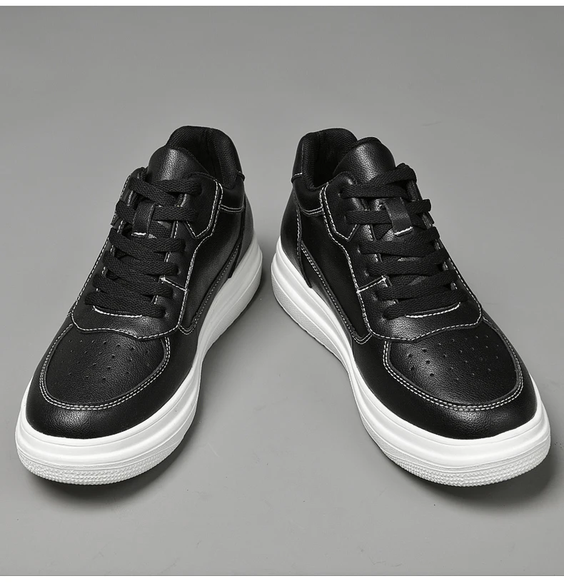 Hochwertige Herren-Sneaker, Elevator-Schuhe für Herren, modische Freizeitschuhe, bequeme Sportschuhe aus Leder, Höhenerhöhung 6/8/10 cm – Detail 28