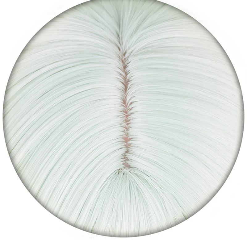 ANIME Mutsumi Wakaba Cosplay Wigs BanG Dream Costume Wigs 75cm Long Women Light Green Heat Resistant Synthetic Hair +Wig Cap