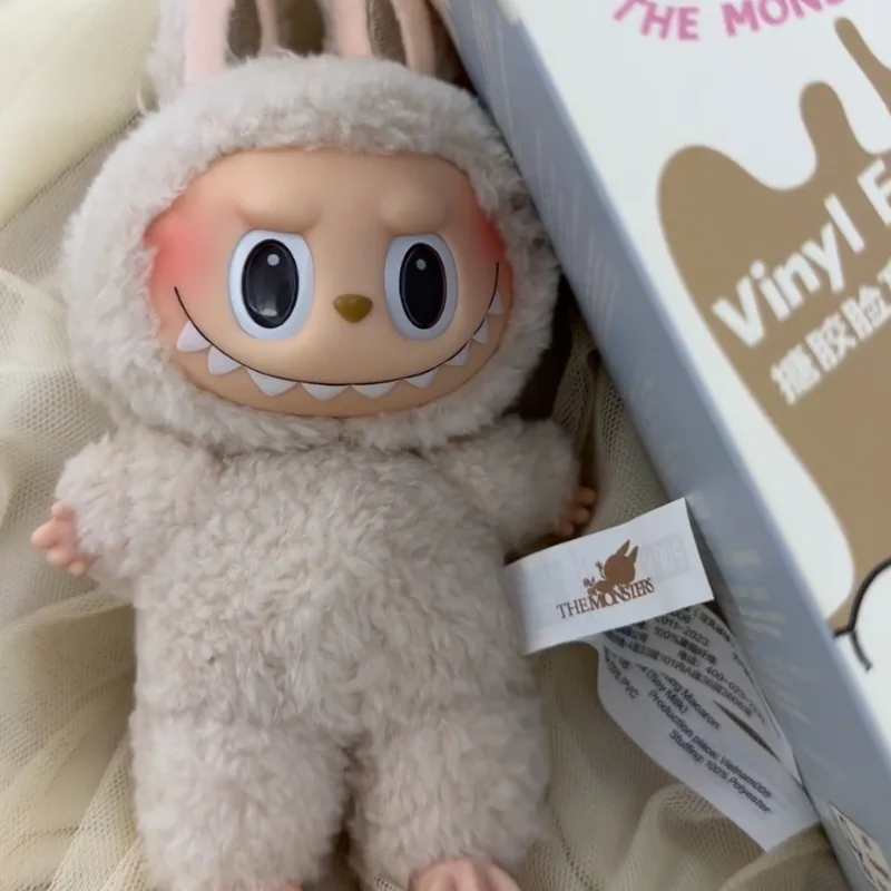 

POP MART LABUBU V1 Exciting Macaron The Monsters Vinyl Doll Bedroom Interior Decor Birthday Gift