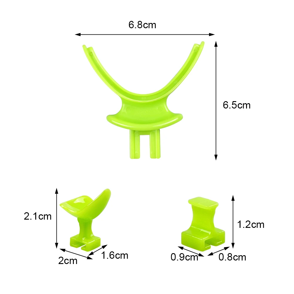 Dental Centric Impression Trays Edentulous Jaw Bite Registration Tray Denture Repair Occlusal Articulator Facebow Dentist Tools