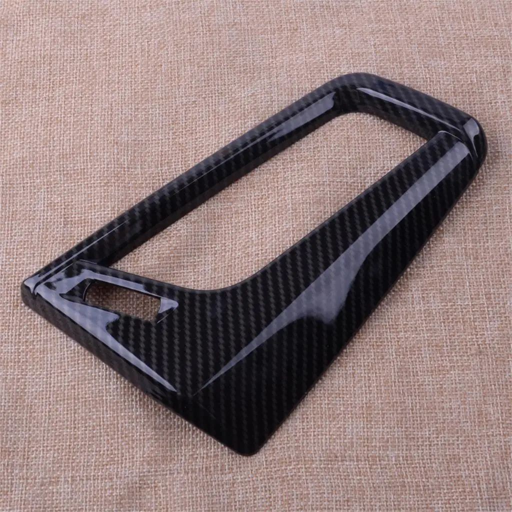 Carbon Fiber Car Air Conditioning Vent Outlet Cover Trim Frame Black ABS Fit For BMW 2 Series F45 F46 218i 2015 2016 2017