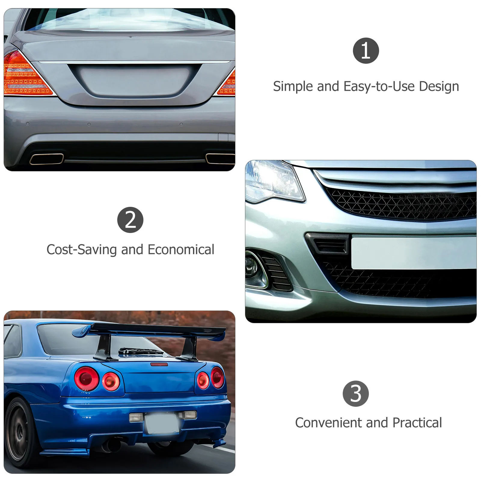 

1Set Plastic Repair Tool Car Bumper Repair Kit Easy Use Crack Fix Car Maintenance Supplies Bumper Smoothing Tool