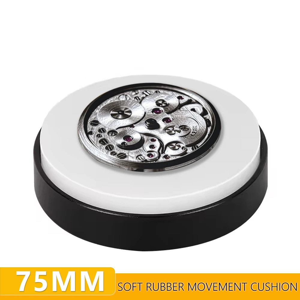 ساعة حركة حامل وسادة ساعة غلاف وسادة شفافة لينة المطاط ساعة أداة إصلاح ساعة حركة وسادة وسادة #1