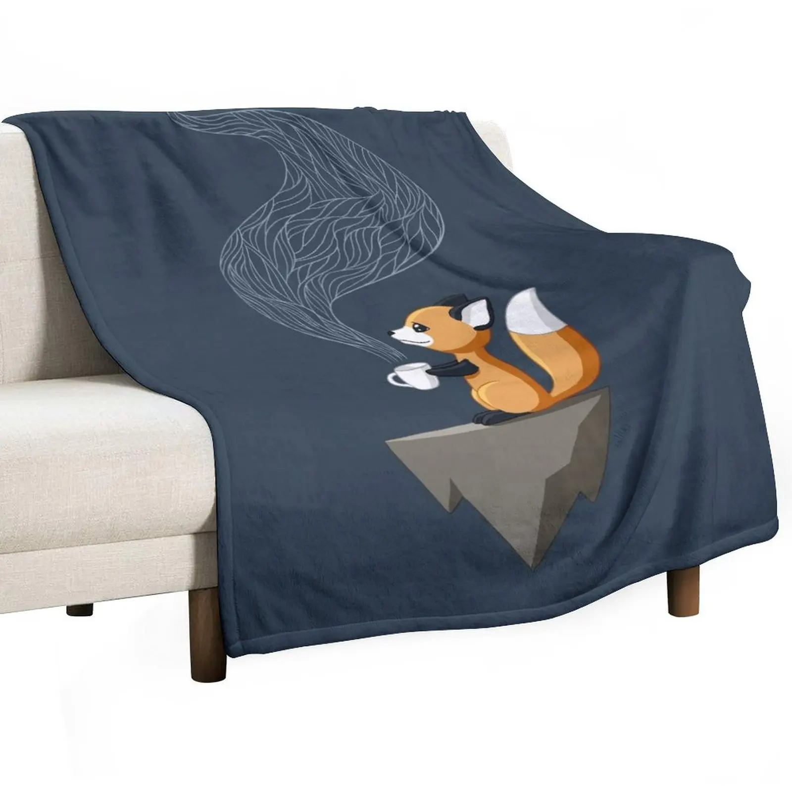 

Fox Tea Throw Blanket Luxury Weighted valentine gift ideas Blankets