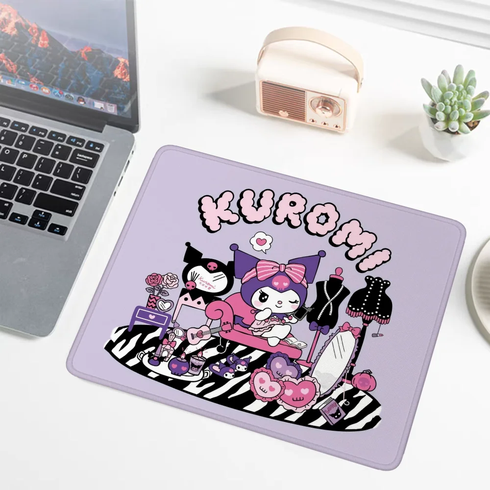 Sanrio Kuromi Kawaii Mausepad Gaming Laptops Cute Pc Gamer Computer Mat Deskmat Wireless Mouse Ped Anime Mouse Pad Mousepad Mats