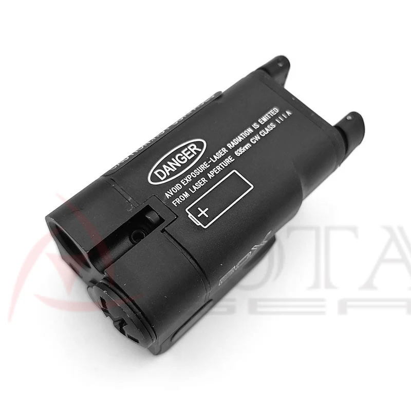 SOTAC XC2 Flashlight LED 300Lumens with Red Dot Laser Tactical Scout Light Aluminum Fit 20mm Picatinny Hunting Airsoft