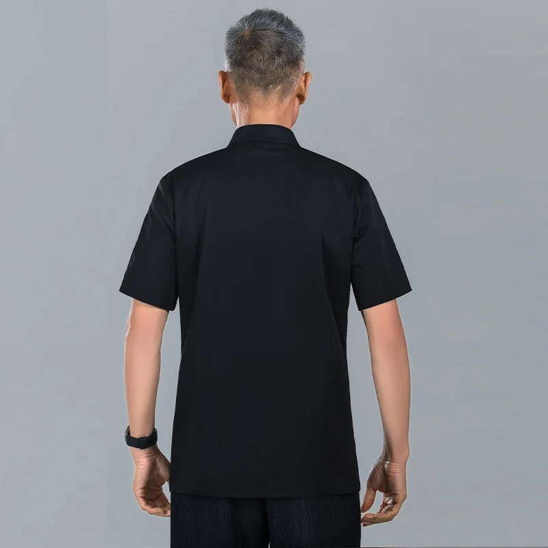 Kitchen Shirt Cooking Costume Waiter Work Clothes Restaurant Overalls Hotel Chef Uniform Men's Chef Jacket Bakery Workwear