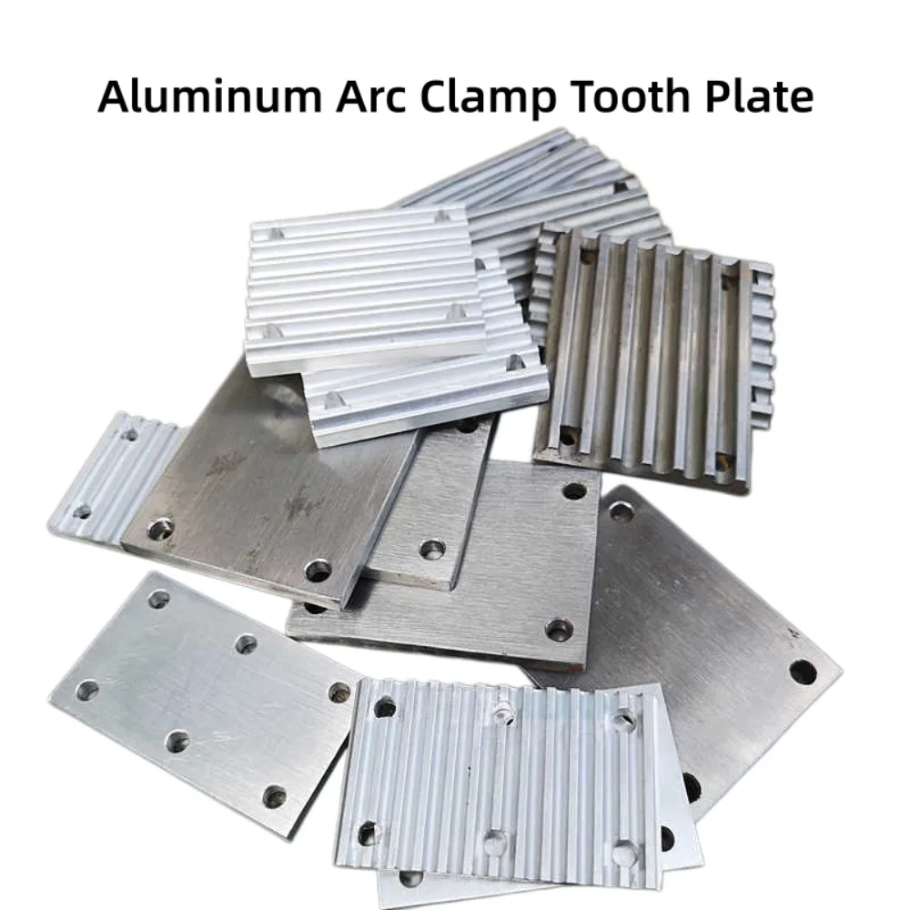 Durable Aluminum Timing Belt Clamp Plates, S2M/S3M/S5M/S8M/HTD 2M/3M/5M/8M/MXL/XL Open Belt Connection Fixing Clips