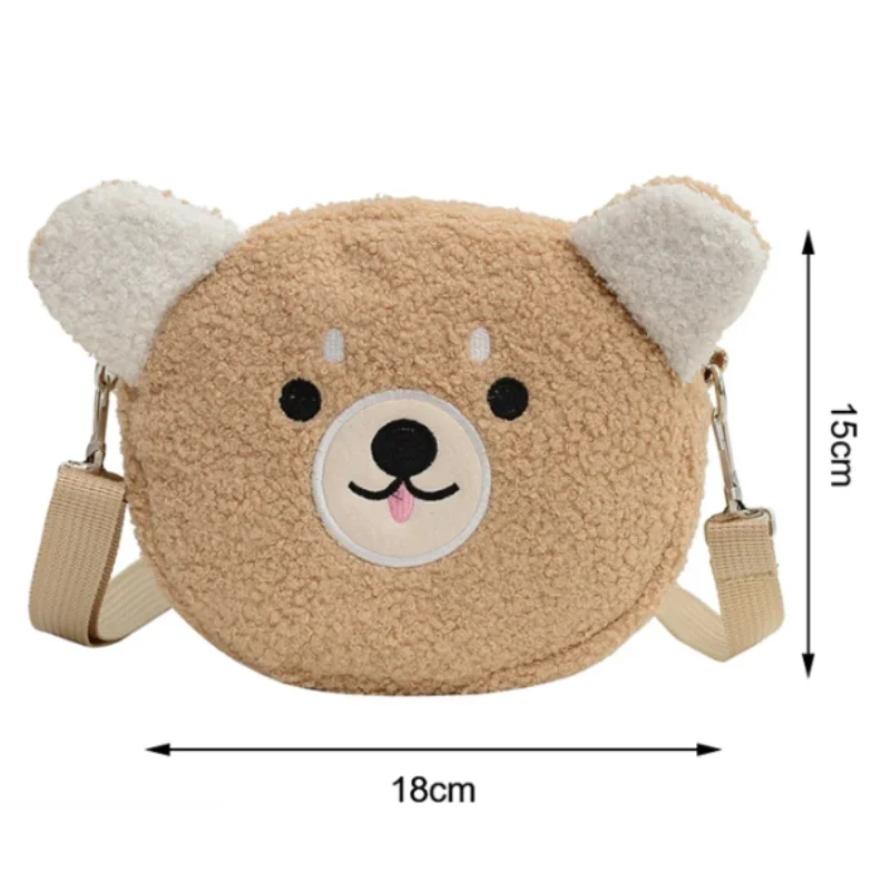 Japanese Style Kawaii Bag Women Cartoon Plush Shoulder Bag for Women New Crossbody Bag Small Phone Purse Bolsa Feminina