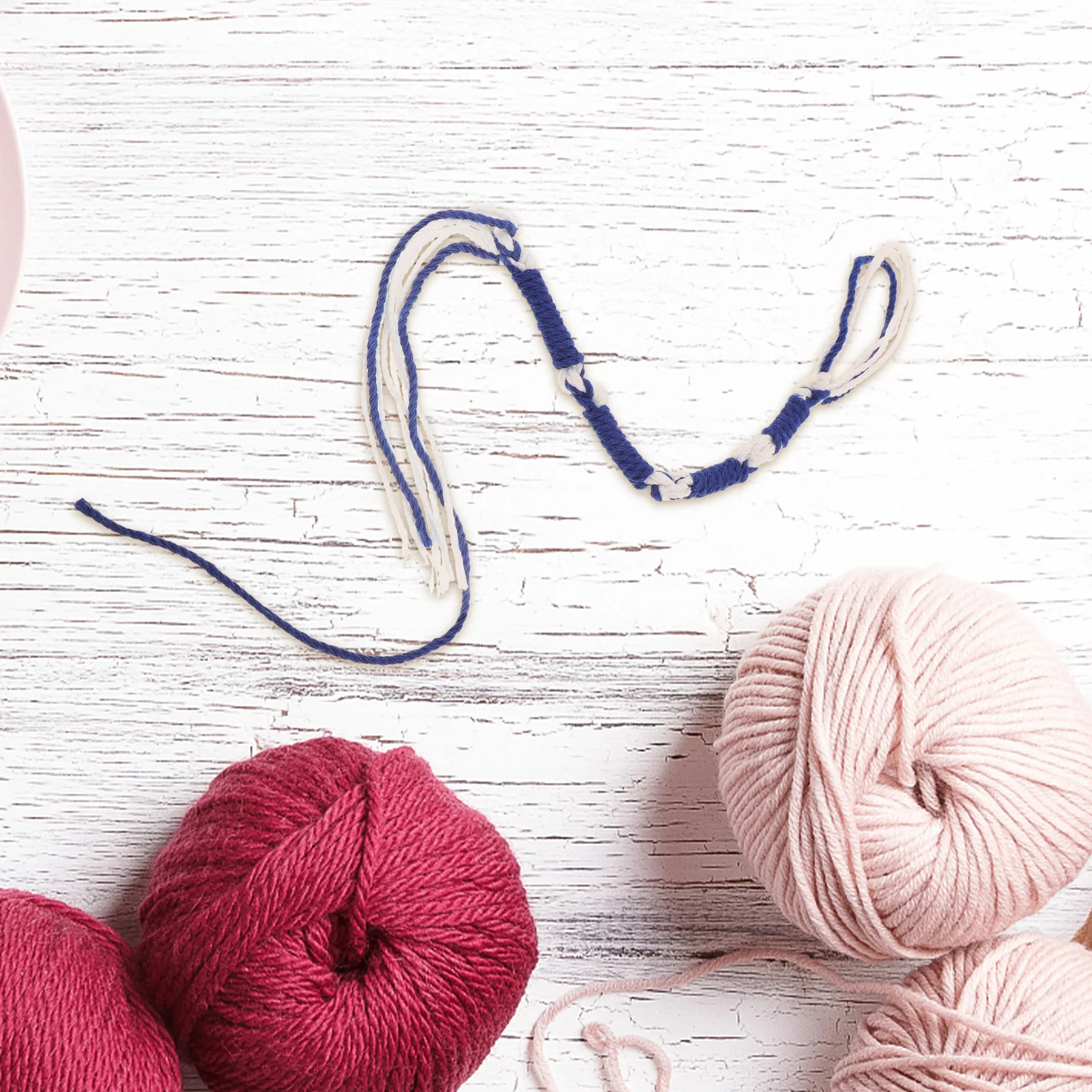 

8pcs Prayer Shawl Tassels Tallit Fringe Replacement Pre-Tied Tzitzit Strings Clip-On For Synagogue Jewish Religious Accessories