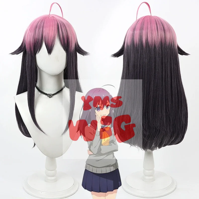 Anime Yuri Shikanoko Nokonoko Shitantan My Deer Friend Koshi Anko Cosplay Wig Long Synthetic Hair Heat Resistant Halloween Role