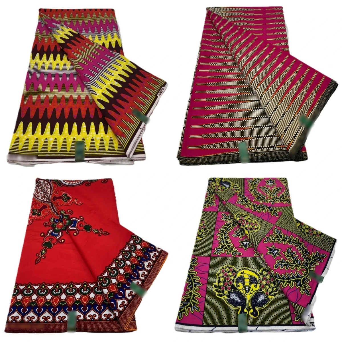

New Ankara Wax Print Fabric High Quality African Wax Real Fabric 100% Cotton Guaranteed Veritable Real Wax for Dresses