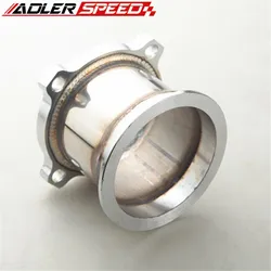 T3 GT 3'' ID 4 Bolt Flange to 3'' V Band Converts Adapter Exhaust Turbo Downpipe
