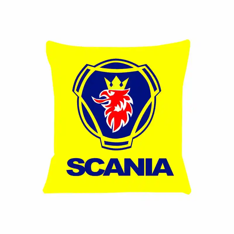 Poszewka na poduszkę na sofę Scania Poszewka na poduszkę na siedzenie samochodu Poszewka na poduszkę 45X45cm do dekoracji wnętrz SJ-530