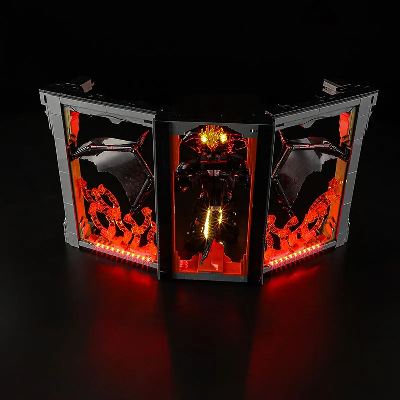 Zestaw oświetlenia LED do LEGO 10367 Balrog's Book Nook, lampka dekoracyjna, zabawka DIY, prezent (nie obejmuje klocków konstrukcyjnych, zestawów, modeli)