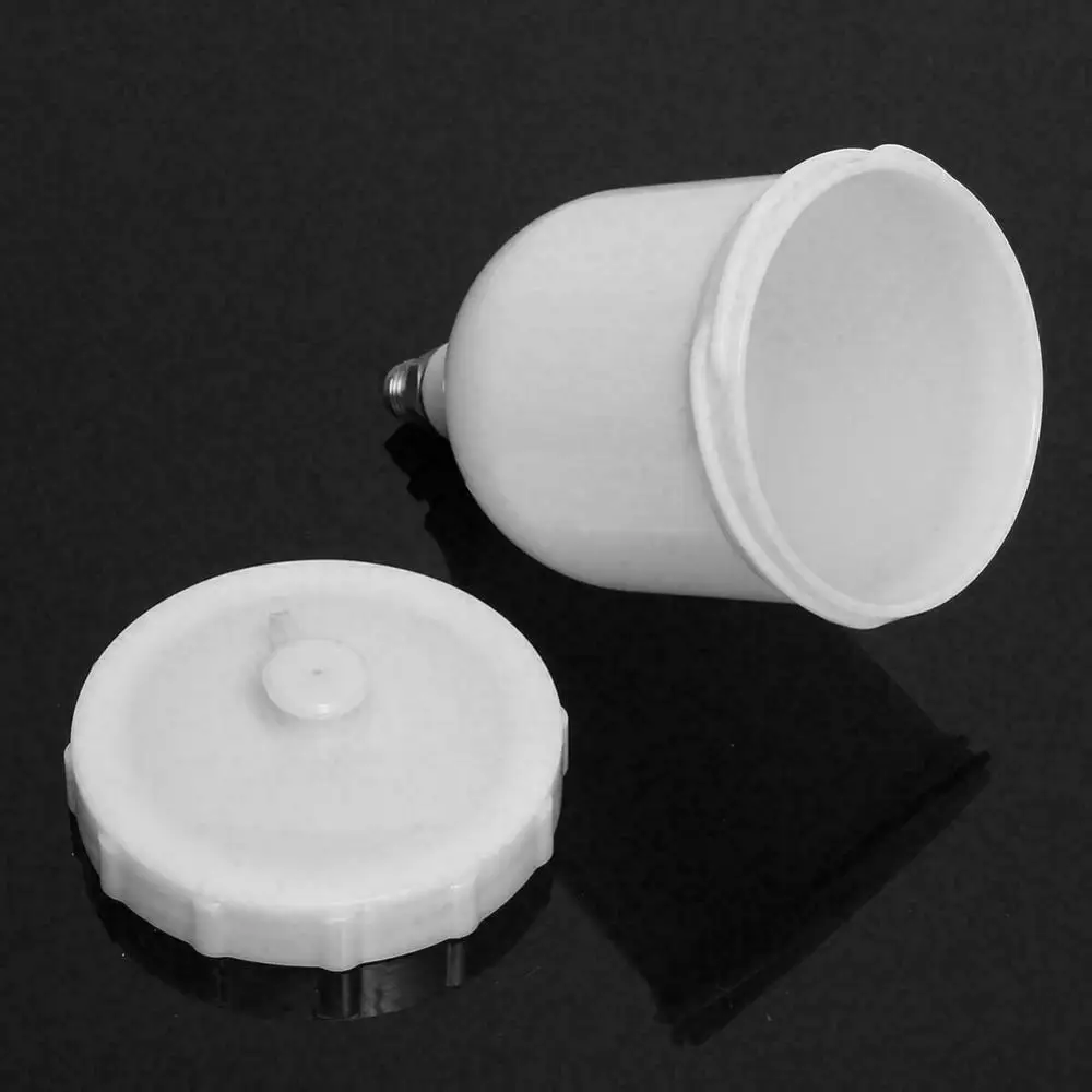 Imagem -03 - Copo Pote Plástico para Devilbiss Tekna Pro Kit Flg Tocha Spray 600ml