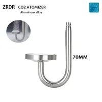 ​Aquarium CO2 atomizer fish tank aluminum alloy CO2 diffuser CO2 regulation generator system CO2 refiner plant CO2 atomizer
